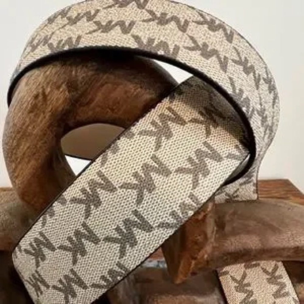 Michael Kors Signature Monogram Belt